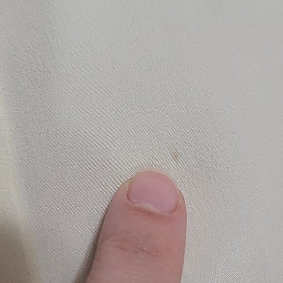 NWT DIANE VON FURSTENBERG Vintage Top XS Ivory Silk Long Sleeve Button Up Blouse - Picture 12 of 13